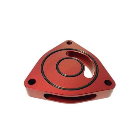 TORQUE SOLUTION Torque Solution TS-GEN-002R-2 Red Blow Off BOV Sound Plate for Kia Optima 2.0T TS-GEN-002R-2